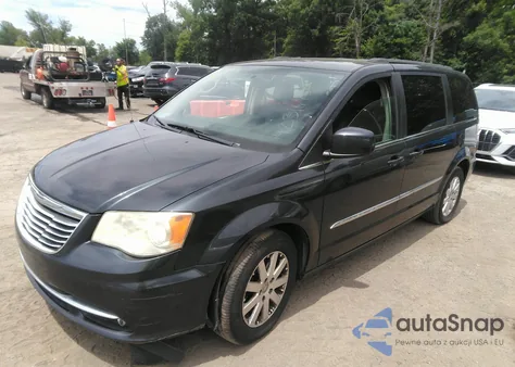 2013 Chrysler Town & Country Touring из США, поврежденный, VIN 2C4RC1BGXDR721386